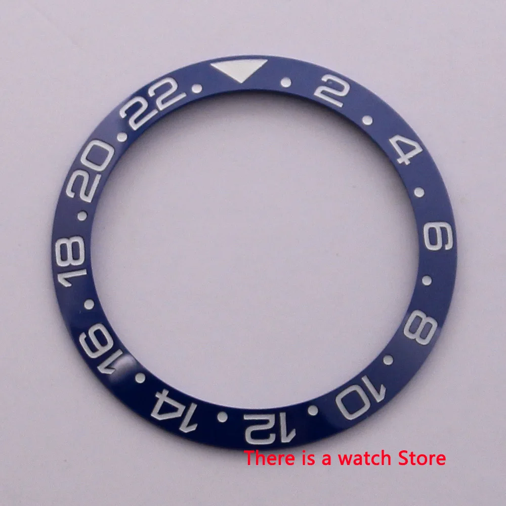 38mm ceramic bezel Insert Super Luminous Fit for 40mm Automatic GMT Men\'s Watch