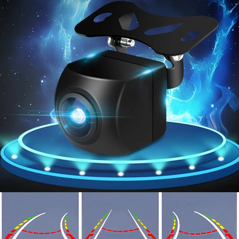 

EzZHA 170 Degree Angle HD Auto Rear View Camera Car Back Reverse Camera Fish Eyes Night Vision HD Parking Assistance Camera