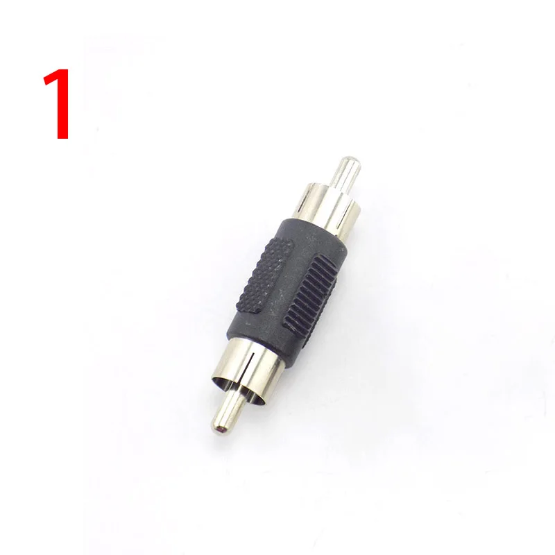 Male To Female 3.5mm RCA Plug Jack Adapter AV Audio Connector 2 In 1 Stereo Headset Dual Headphone Audio Plug Accessories A2