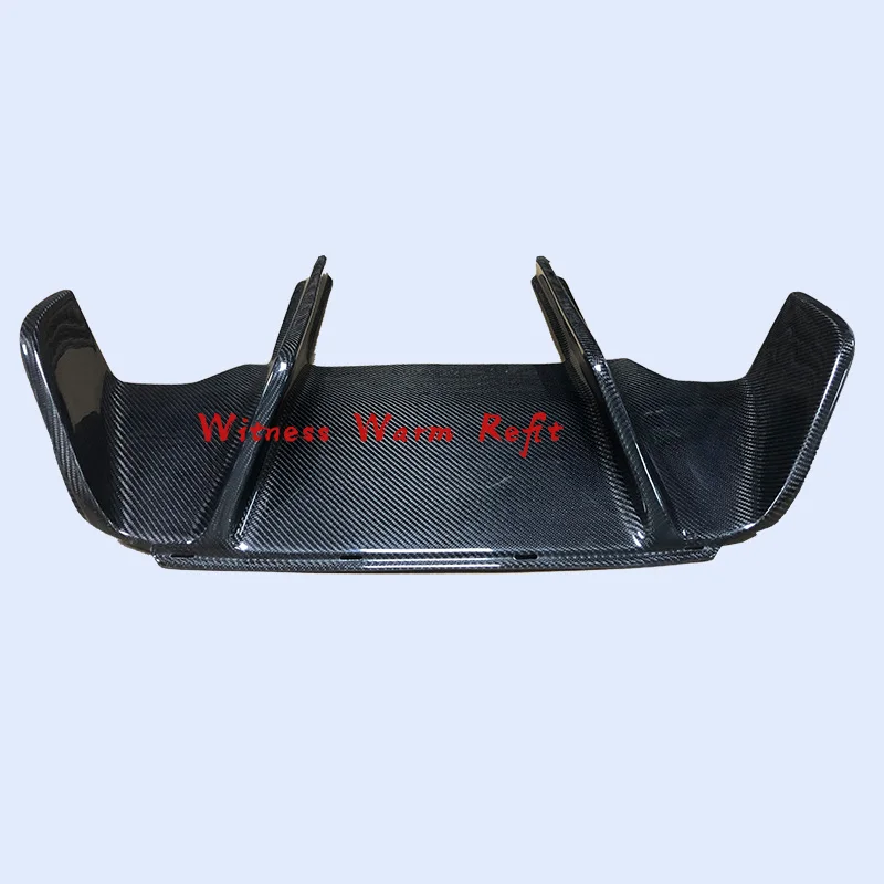 Carbon Fiber/frp Unpainted Rear Bumper Lip Diffuser for Bmw 6 Series F06 F12 F13 M6 Bumper 2012 - 2016