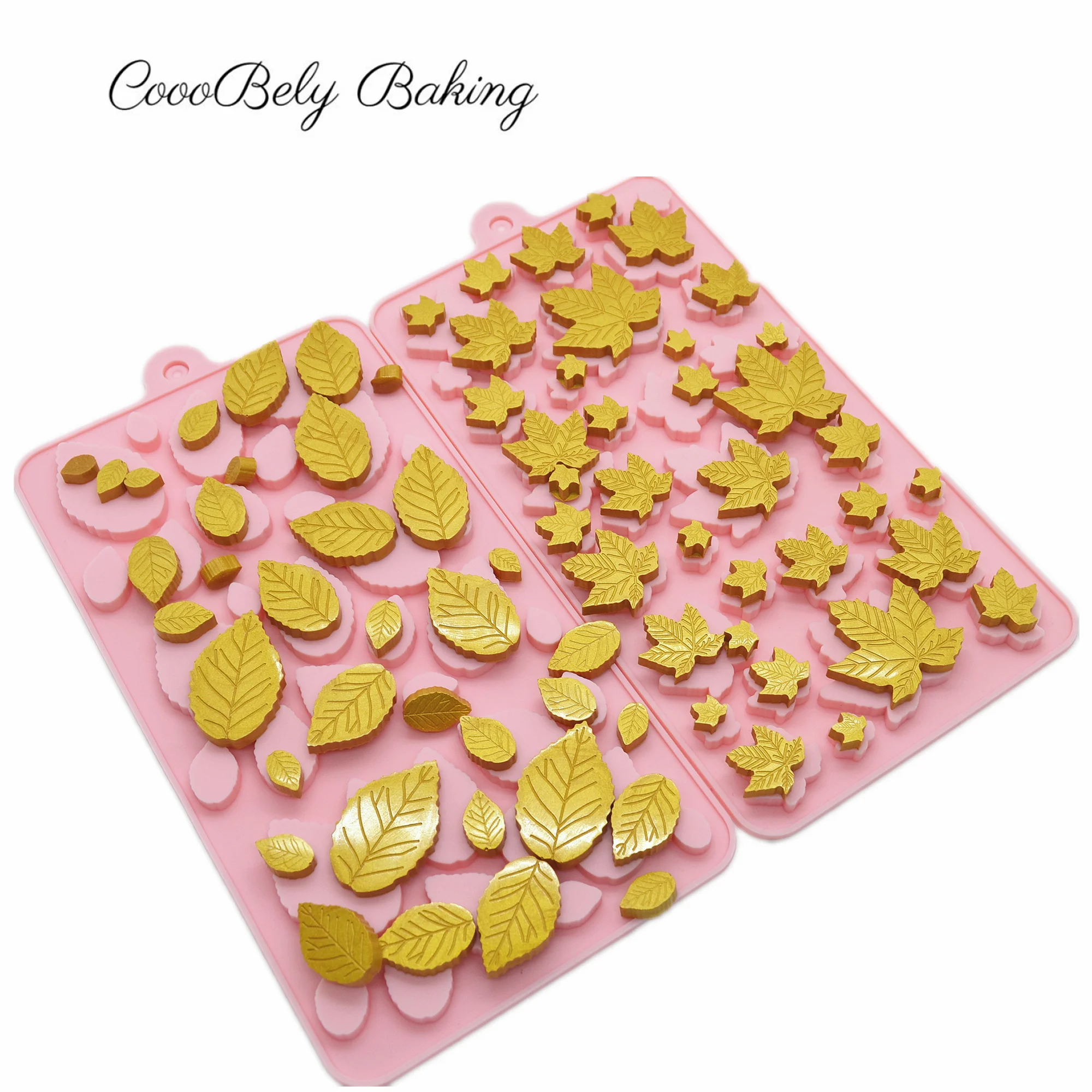 1pcs Leaf Silicone Fondant Molds For Baking Cake Decorating Tools Chocolate Mold Pastry Kitchen Baking Accessories