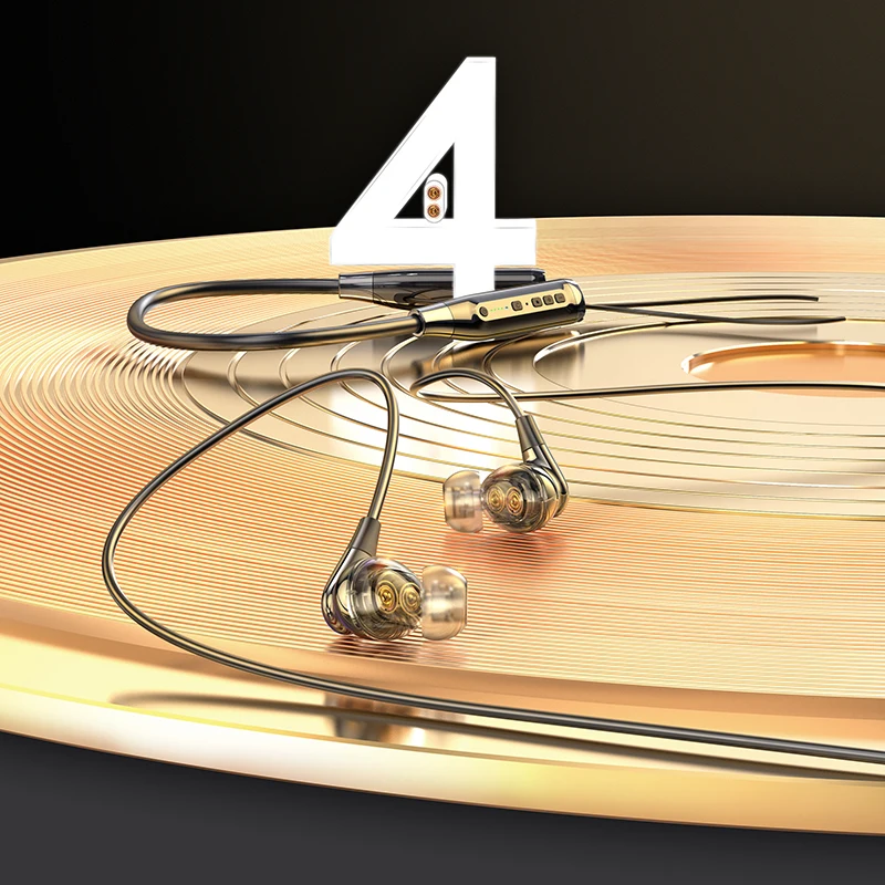 A13T HIFI سماعة 4 الديناميكي باس وسادات أذن في الأذن سماعة رأس ستيريو روك سماعة مع ميكروفون 3.5 مللي متر جاك الهاتف سماعات الأذن