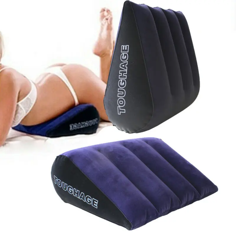 Newest Inflatable Climax Sex Magic Cushion Love Position Cushion Couple Furniture Couple Sex Triangle Charm Pillow