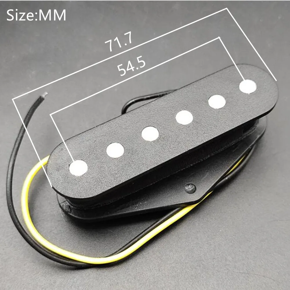 Ceramic Electric Guitar Pickups Single Coil Tele Guitar Neck / Bridge Pickup For Electric Guitar Parts Accessories