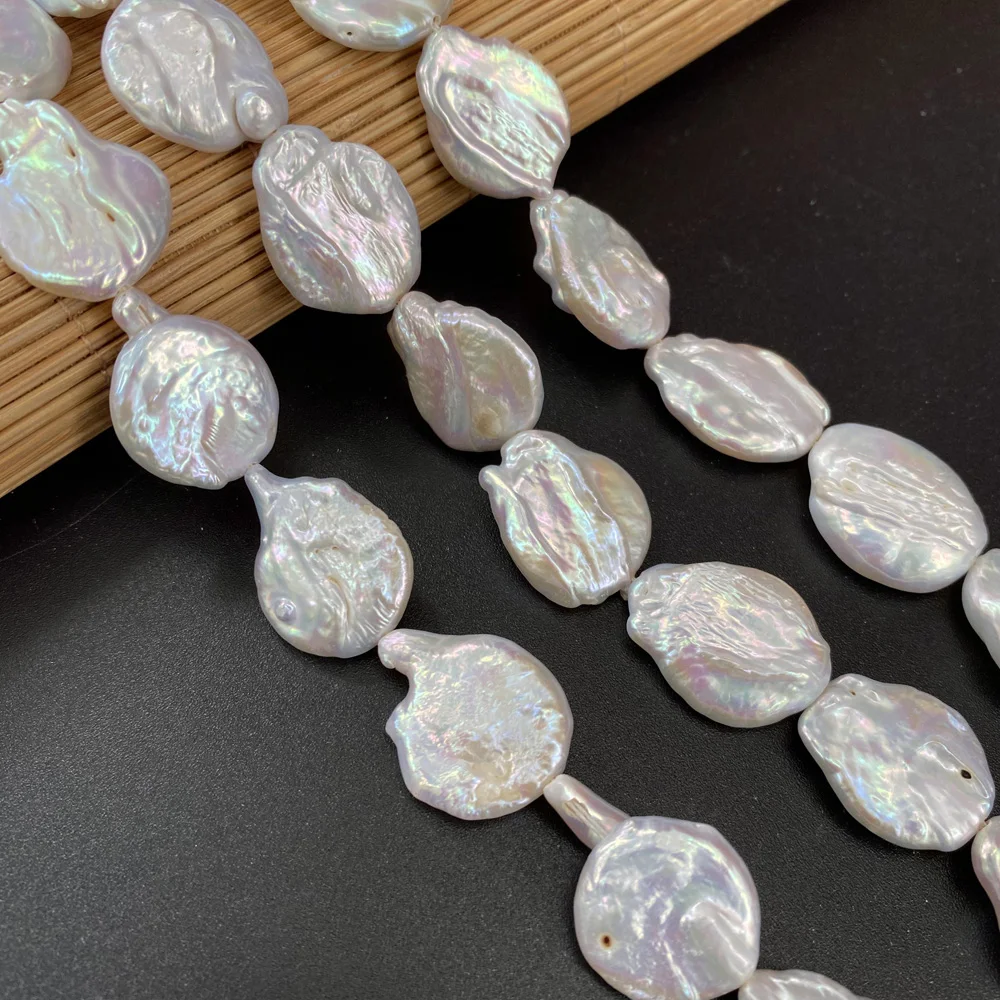 Natural Freshwater Pearl Beads Irregular Shape Baroque Punch Loose Beads For jewelry making DIY necklace bracelet accessories