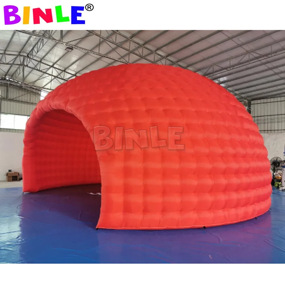 Durable Big Amazing Red 6 8 10m Inflatable Dome Tent Wedding Giant Marquee Event Igloo Toy For Amusement Park