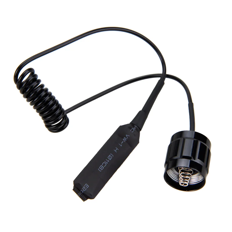 1 PC Military 501B Remote Pressure Switch Flashlight Rat Mouse Tail Switch For Tactical WF-501B Torch Hunting Accessories