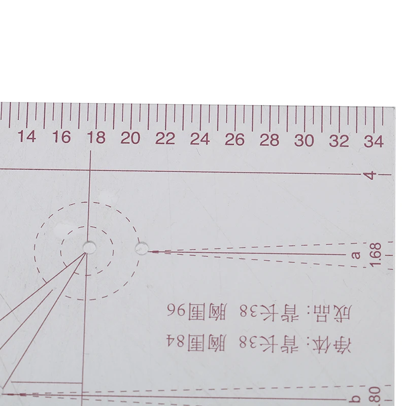 DIY Handmade 1:5 Prototype Template Tailor Sewing Accessories Clothing Design Measurement Prototype Ruler Drawing Templete Tools