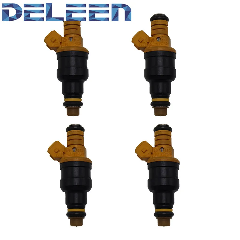 Deleen 4pcs Oem  Fuel Injectors EV1 Upgrade GM TPI 22lb/hr 5.7L 5.0L 85-92 Corvette Camaro Car Accessories