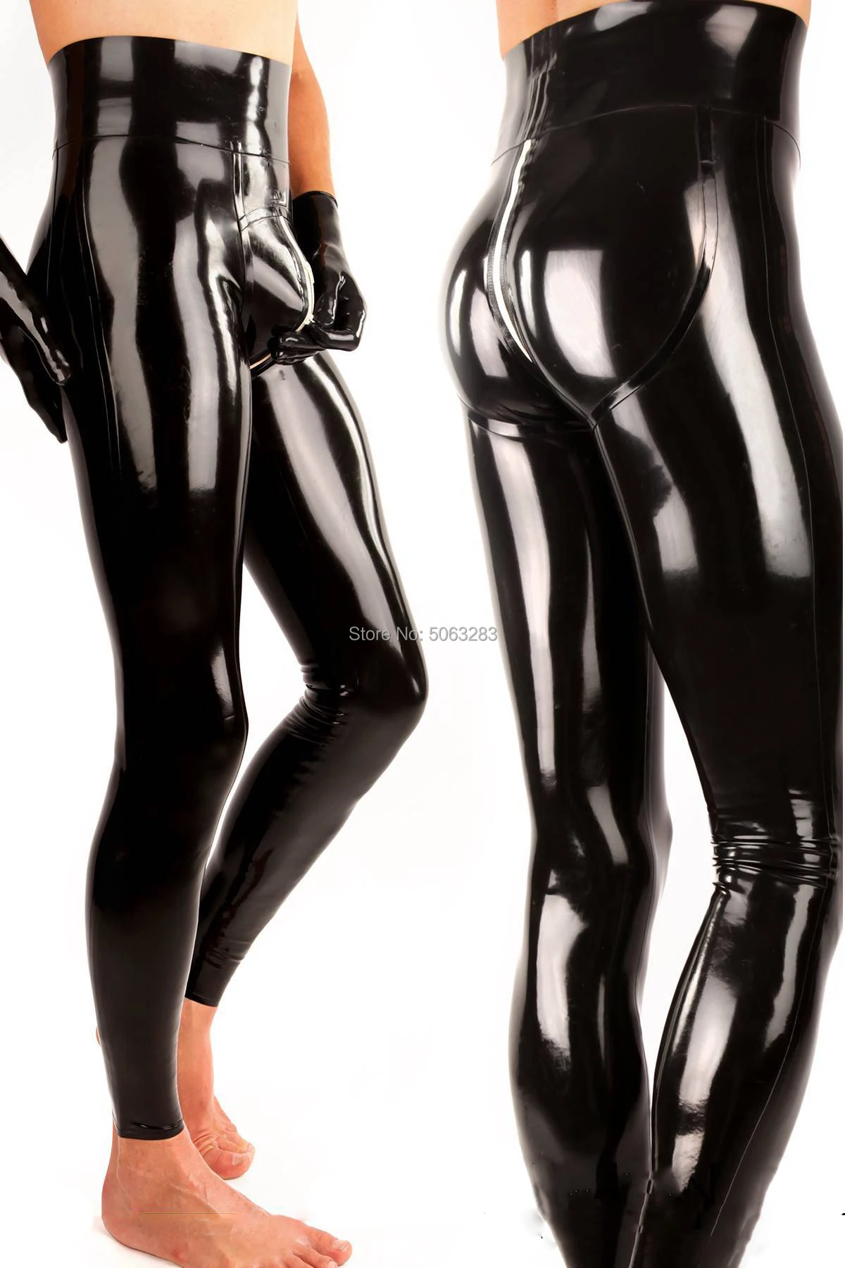 

SEXY MEN LATEX TROUSERS 3d CROTCH CUT AND CROTCH ZIP CUSTOMIZED