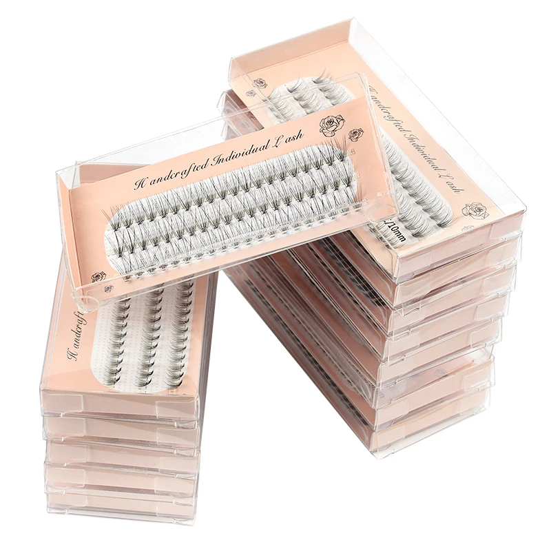 

2/5//10/100Boxes Makeup Individual Cluster EyeLashes Grafting Fake False Eyelashes eyelash extension individual eyelash bunche