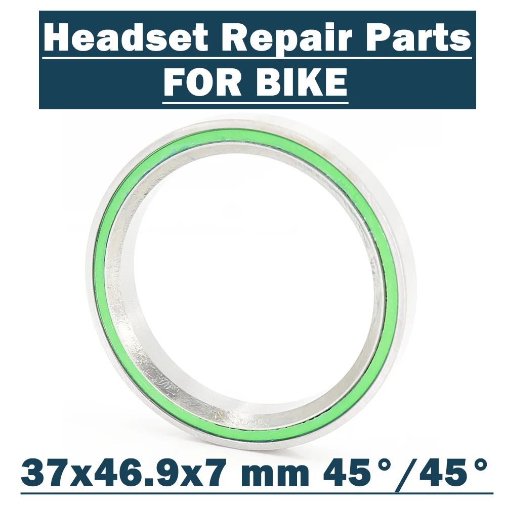 MR137 Bearing 37*46.9*7 mm 45/45 Degree ( 1 PC ) Balls Bicycle 1-3/8 Inch Headset Repair Parts Ball Bearings 37 46.9 7