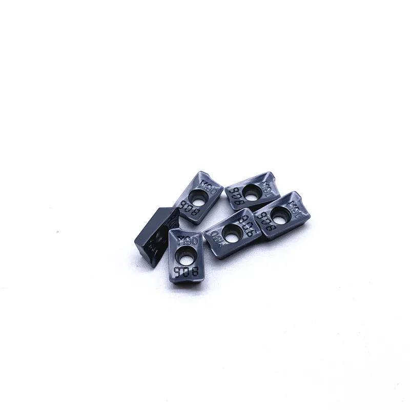 Insertos de carburo de alta calidad APKT1003PDR IC908 herramienta de torno de torneado de Metal de alta precisión APKT1003 piezas CNC cortador de fresado