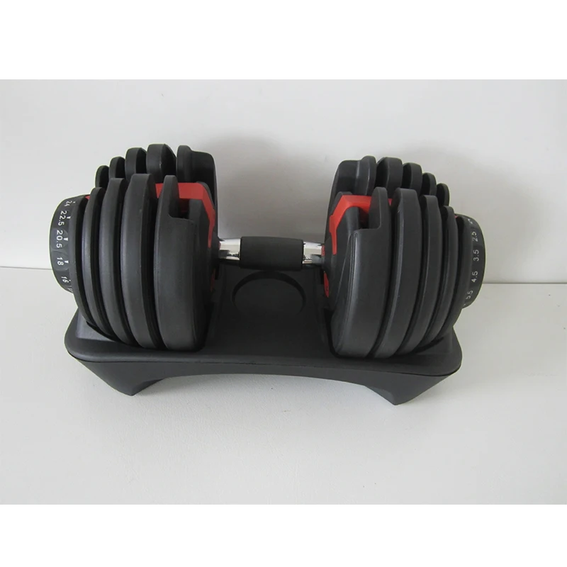 High-end Dumbbell Weight-adjustable Dumbbell Five Adjustment Pads ZJ3330 Professional Fitness Dumbbell