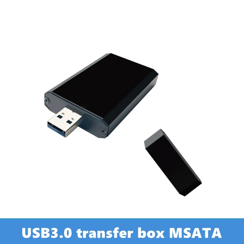 

Переносная коробка USB 3,0 MSATA к USB 3,0, коробка для мобильного жесткого диска, Твердотельный Накопитель SSD