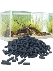 100g 300g Aquarium Filter Activated Carbon Strong Filtration Fish Tank Water Filter Charcoal Pellets Purify Water Purification