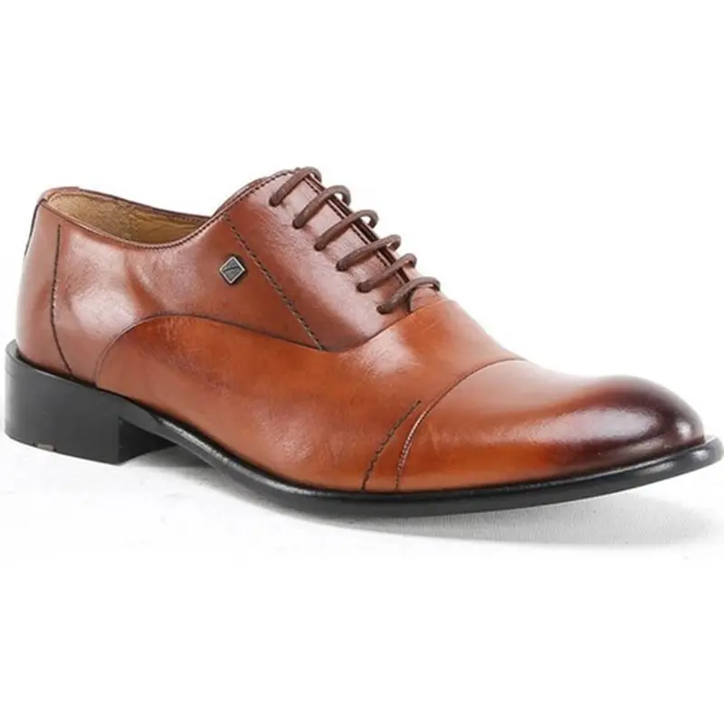 Fosco Genuine Leather Tan Men 'S Classic Shoes 4072