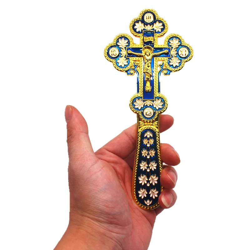 Catholic Cross Wall Home Decor Orthodox Christ Church Utensils Priest Religious For Hand Prayer