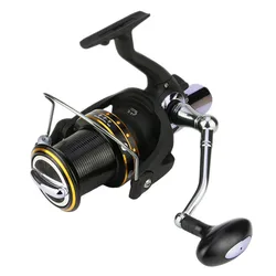 Large Sea Spinning Fishing Reel Structure Long Handle 14BB 8000 9000 10000 11000 Series Carp Guide Spinning Wheel Aluminum Spool