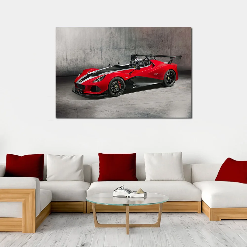 Supercar Poster Lotus 3 Eleven 430 Wallpaper HD Prints Canvas Painting Wall art Picture Home Decorations