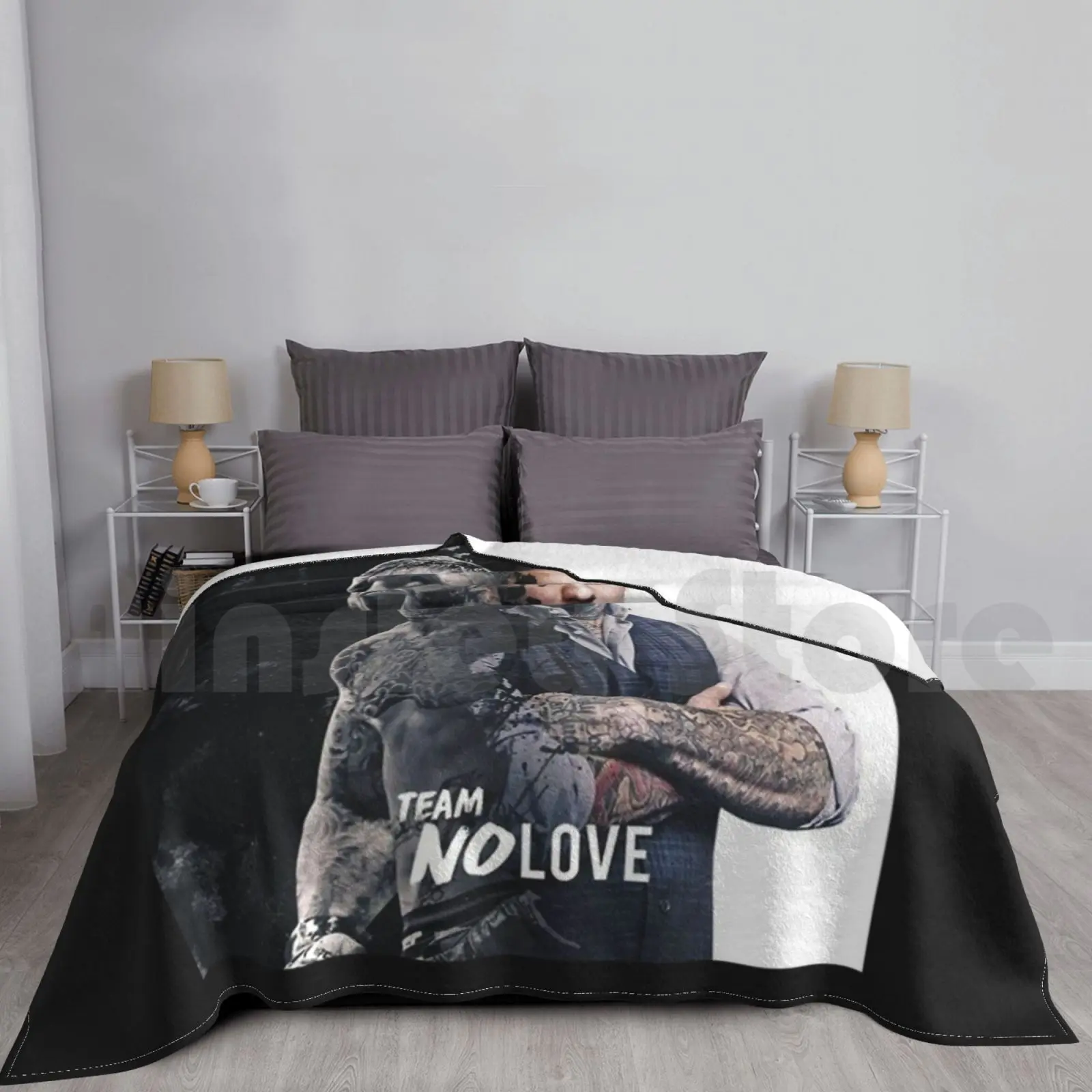 كودي غاربرانت فريق المقاتل لا الحب بطانية فنية موضة مخصصة كودي غاربرانت فريق القتال المقاتل لا الحب Tj