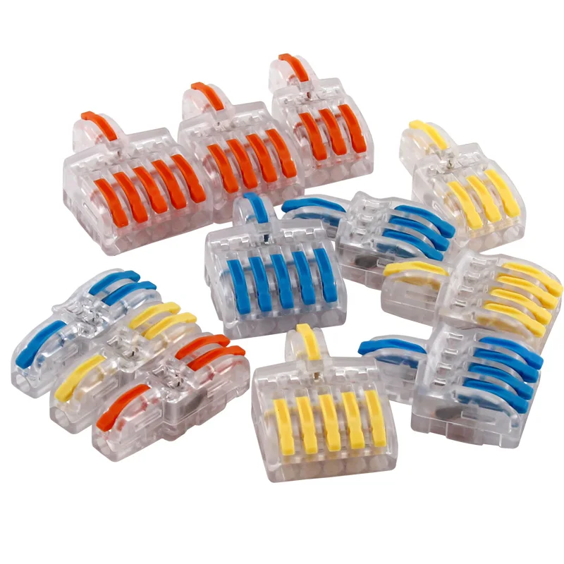 

1 in multiple out electrical Splitter Wire Connector push-in Terminal block Can Combined Butt Home Light Quick Wiring Connectors