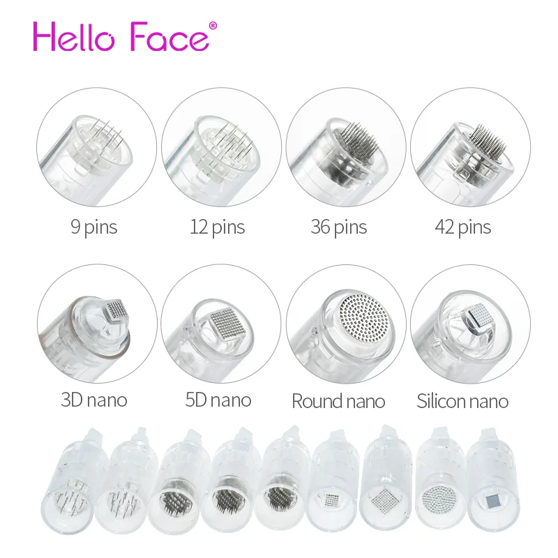 Dr.pen用バヨネットカートリッジ,n2,m7,e30,m5,ダーマペン,mym,20個