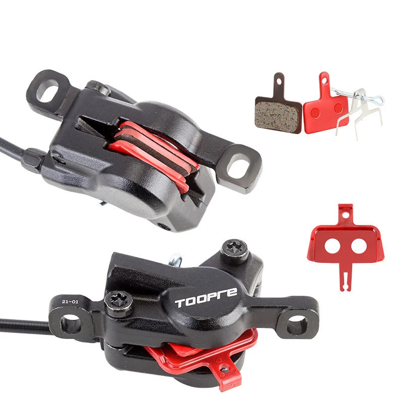 TOOPRE MTB Oil Disc Brake for Mountain Pulling Brake Universal Bicycle Accessories Hydraulic Bike Hydraulic Disc Brake Set Kit