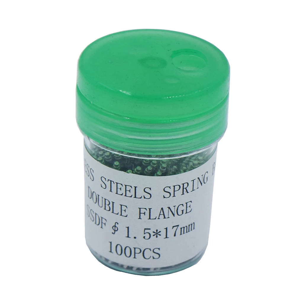 100 Pieces Strainless Steel Watchmaker Bracelet Watch Band Spring Bars Strap Link Pins Repair Tools Kit Accessories 17-24mm
