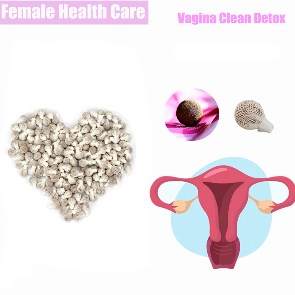 15PCS/Pack Yoni Pearl Detox Tampons Vaginal Cleansing Medical Treatment Tampon Yoni Steam Clean Point Tampon Women Beauty Health