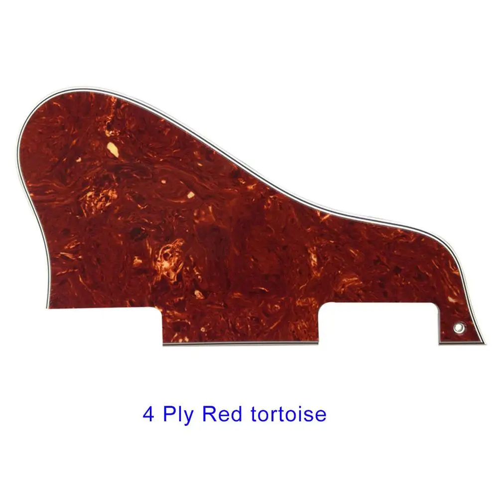 Pleroo Custom Guitar Parts - For Left handed ES 335 Jazz Archtop Guitar Pickguard Scratch Plate 5 colors