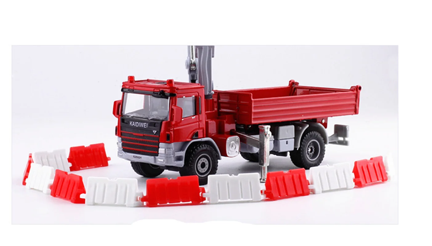 Alloy 1:50 truck-mounted crane transport truck model,high simulation crane engineering truck,children\'s toys,free shipping