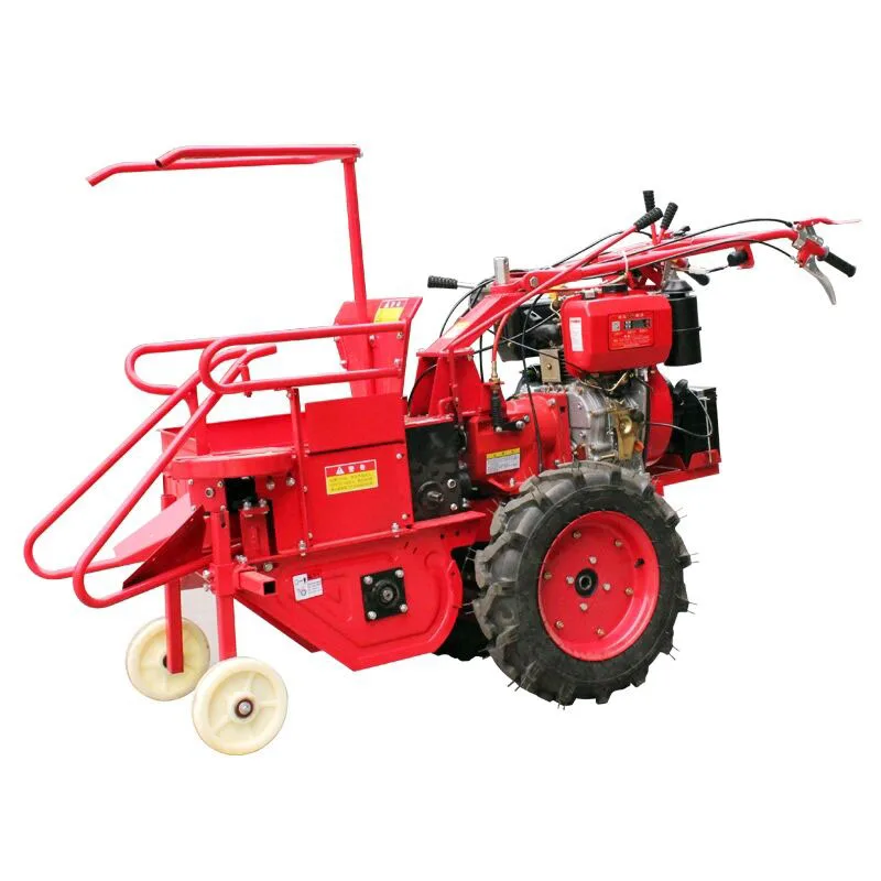 Mini Sweet Corn Cob Combine Harvester Hand Push Corn Picker For Sale