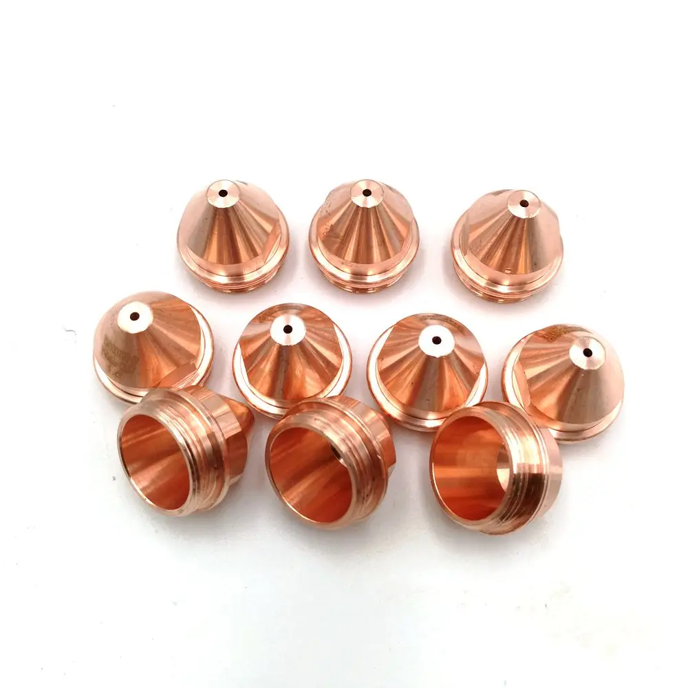 20pcs  YGX-100 YK-100 YGX100A plasma cutting torch consumables nozzle YGX100103 1.2mm or 1.6mm or 1.8mm