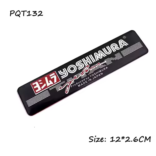 Motorcycle Exhaust Pipes Decal Sticker Aluminium 3D Heat-resistant Muffler Decals Sticker For Yoshimura Honda Yamaha Suzuki BMW - Image 18