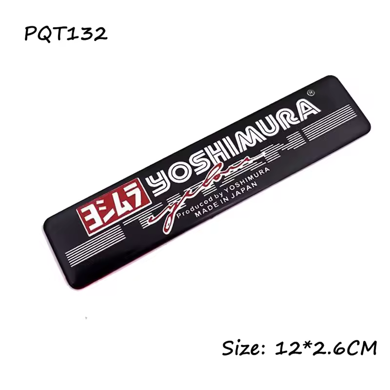 Motorcycle Exhaust Pipes Decal Sticker Aluminium 3D Heat-resistant Muffler Decals Sticker For Yoshimura Honda Yamaha Suzuki BMW - Image 18