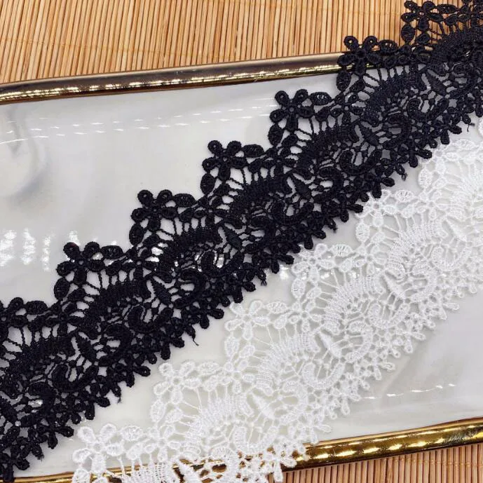 1yard Wide:4.2cm Polyester Embroidering Lace Fabric Decoration Wedding Dress Lolita DIY Clothing Accessories(ss-2432)