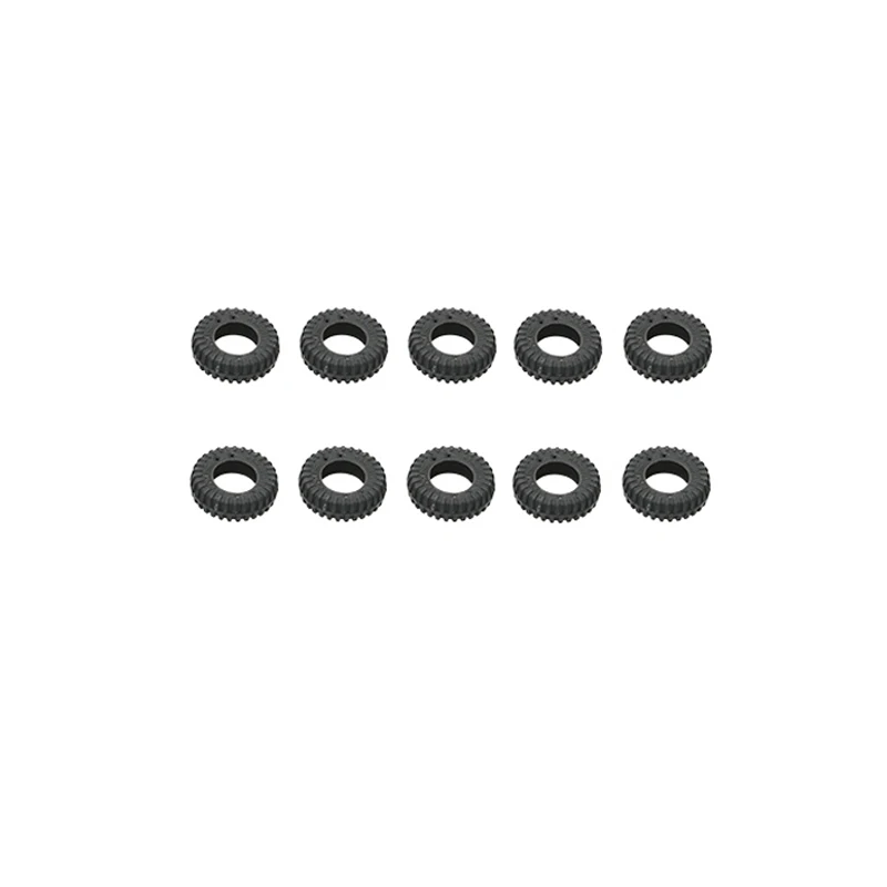 10 Pcs Mini Banden Diameter 10/20/24/32/40/50 Mm Geëmuleerd Banden Zwart micro Wiel Voor Rc Visaas Boot/Rc Simulatie Boot Onderdelen