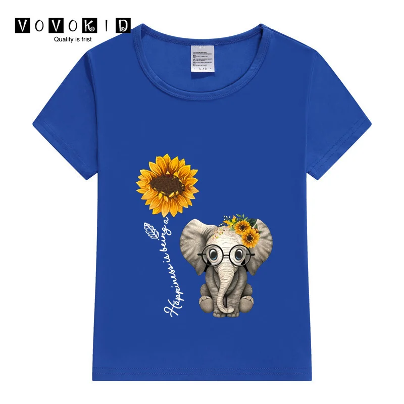 Рисунок 5 - Футболка с изображением слона подсолнуха