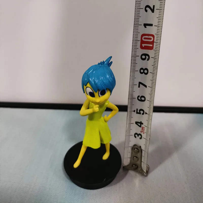 Inside Out Joy Cartoon PVC Figure Toy Dolls 9cm