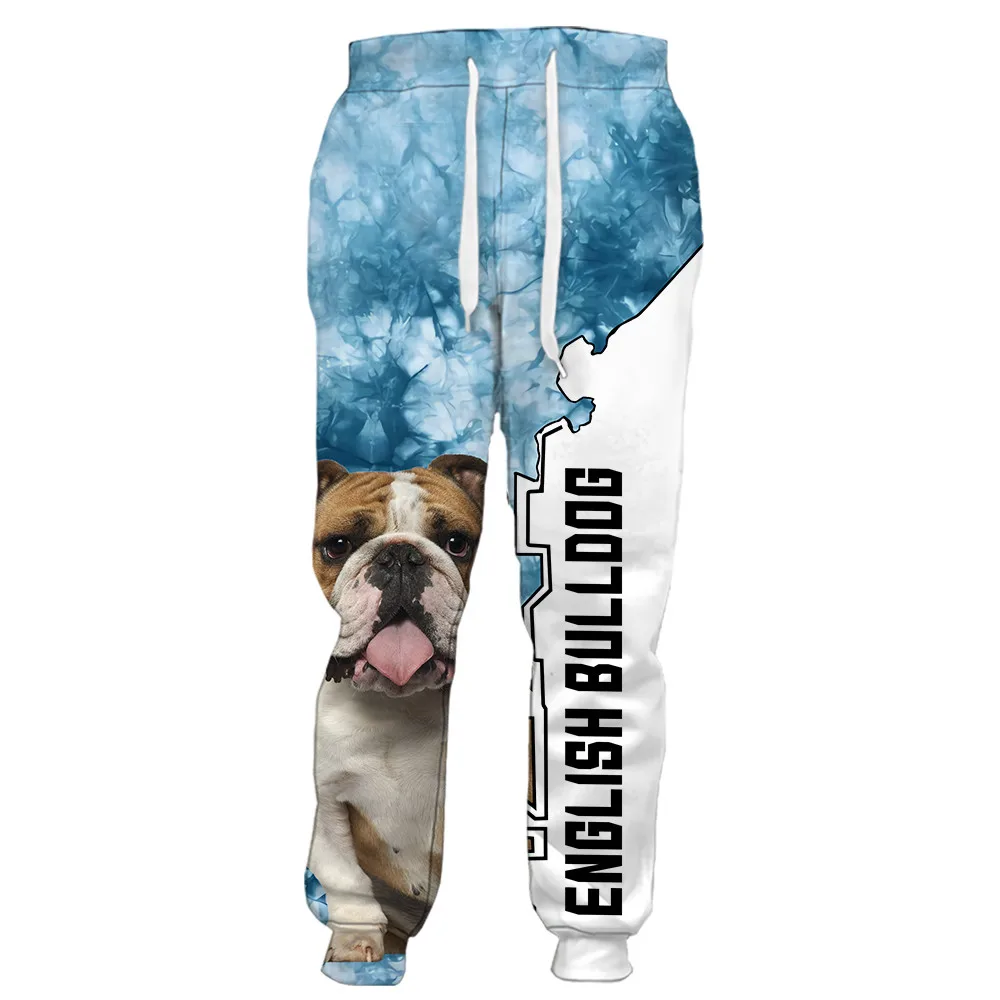 

CLOOCL Men Trousers French Bulldog Animal Pet Dog 3D Printed Women Clothing Gym Fashion Sweatpants Harajuku Jogging Pant