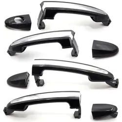 Genuine front rear Exterior Outside Door Handle LH RH for hyundai Santa fe CM 2007 2008 2009 2010 2011 2012