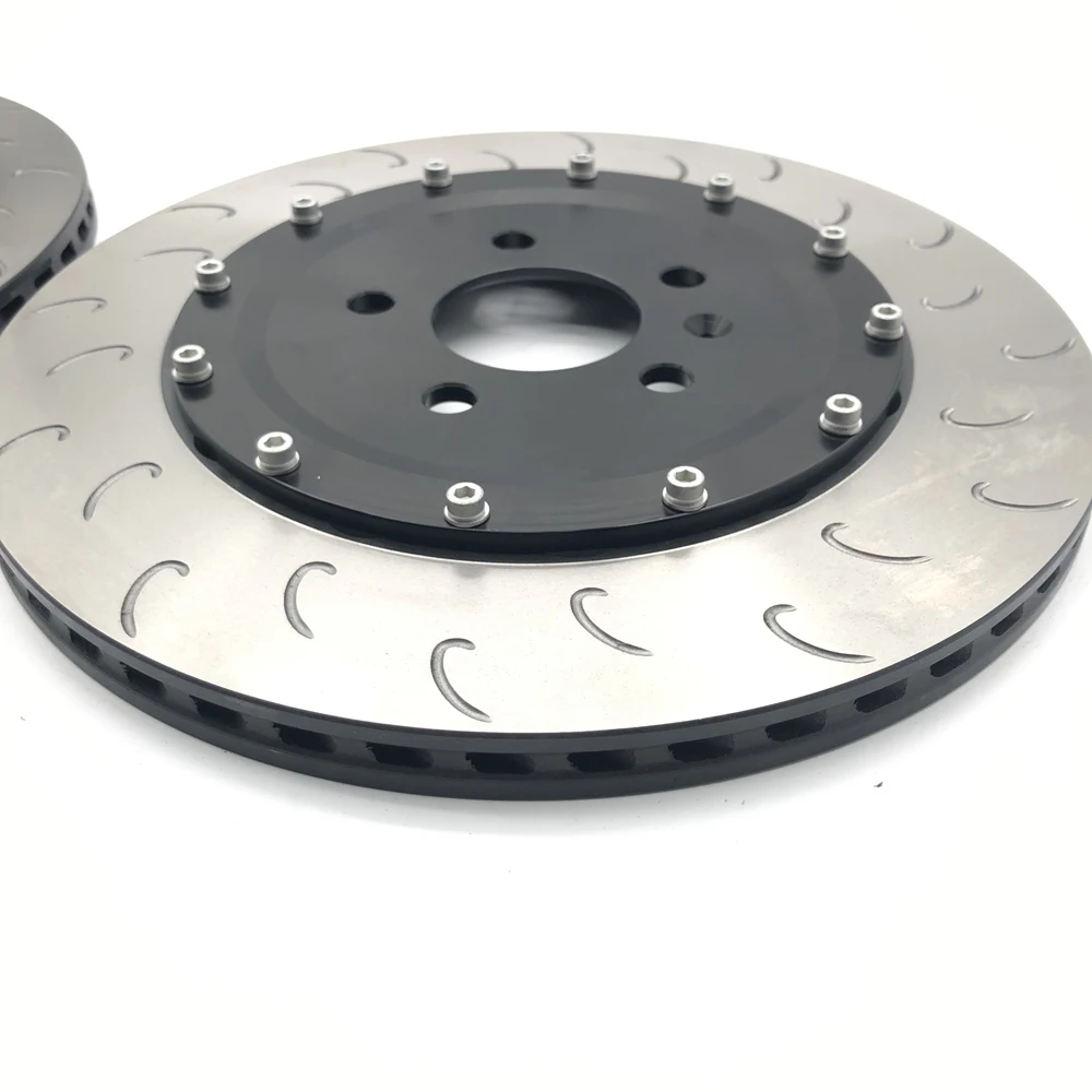 High carbon high performance upgrade brake disc and aluminum 6061 center cap JK7600 brake system components