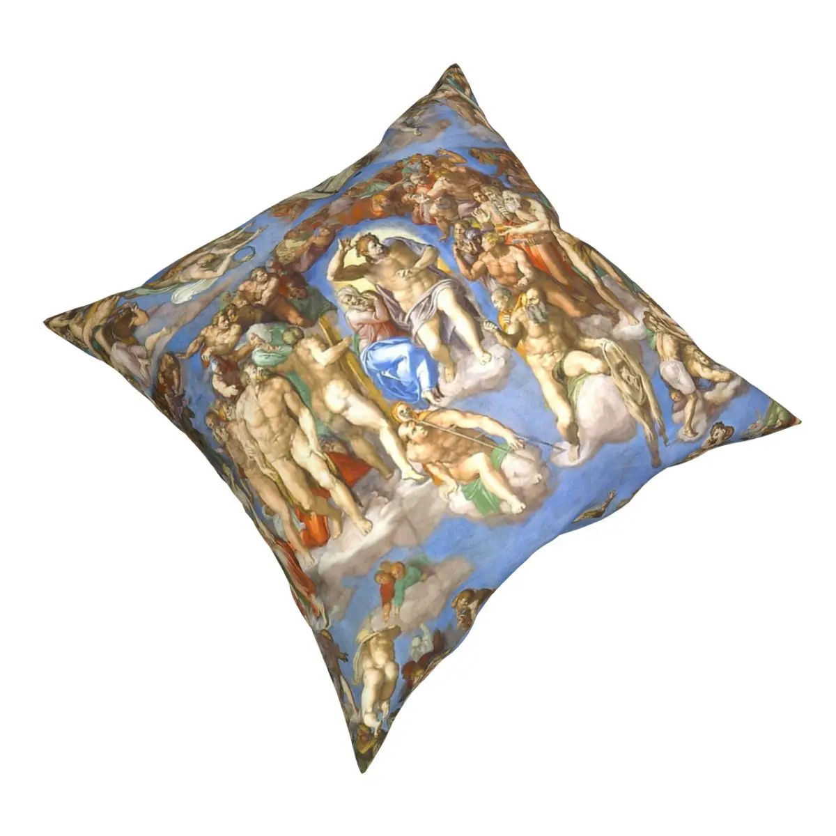 The Last Judgment Michelangelo Pillow Case Home Decorative Art Cushions Throw Pillow for Home Double-sided Printing Gift Idea