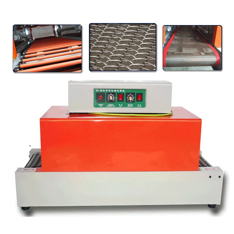 

PVC /POF /PP Heat Shrinkable Film Sealer Automatic Blister Machine Retractable Shrink Film Heat Sleeve Plastic Packaging Machine