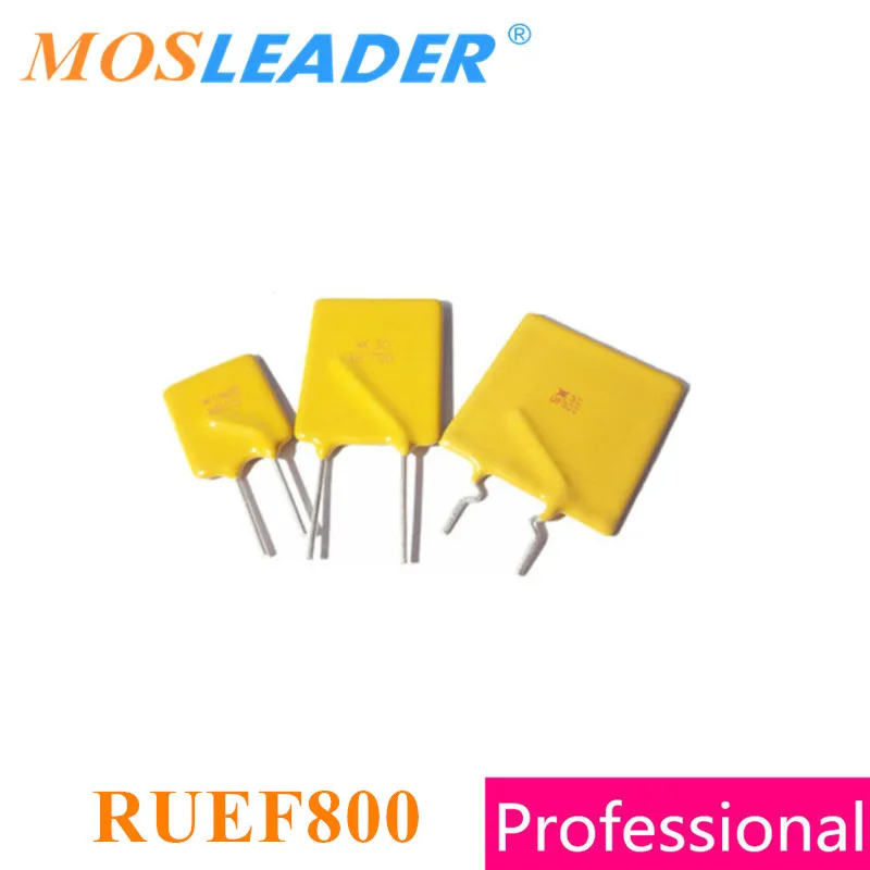 

Mosleader RUEF800 500 шт. предохранитель 8A 30 в PPTC, сделано в Китае, высокое качество