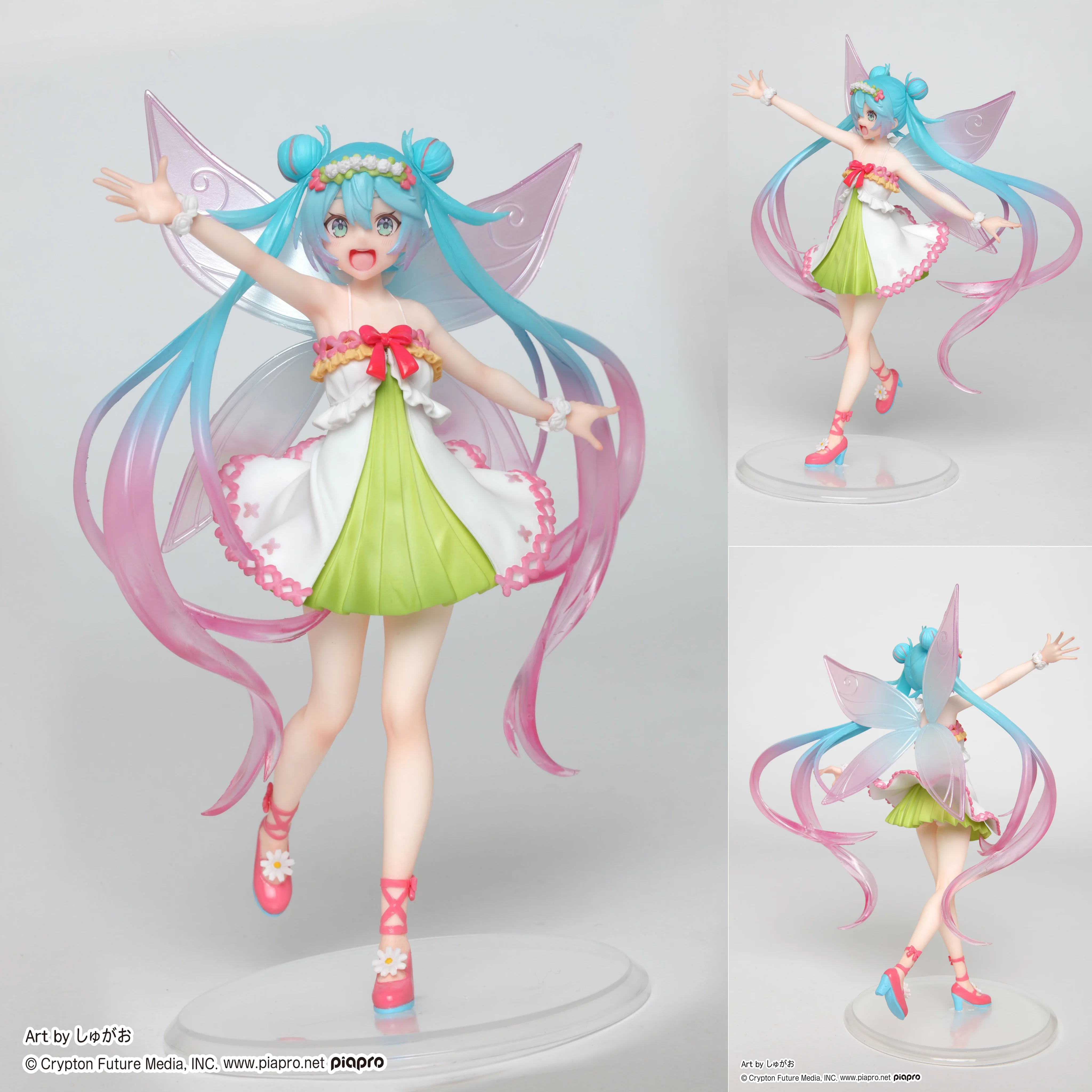 Original Taito 2020 MIKU 3rd Season Spring Ver. Figure PVC Model Doll Colletible Toys