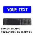 blue iron-on