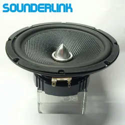 Sounderlink 6.5 inch HiFi Full Range Speaker aluminum bullet arrow tweeter unit sets kapton Cone
