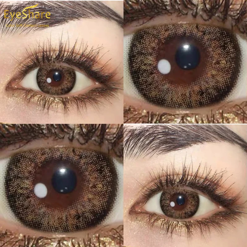 EYESHARE Lenses 2pcs/Pair KING Series Colored Contact Lenses  Cosmetic Contact Lense Eye Color